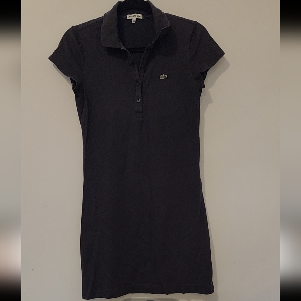 Lacoste Dark Blue Polo Dress